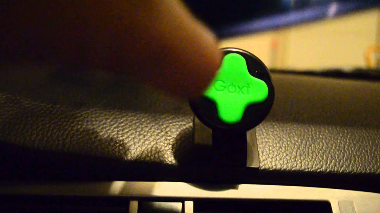 Review GOXT 2-Piece Magnet Vehicle Mount Dash-Mount Phone Holder