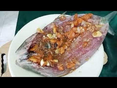 Fried bangus with toppings - YouTube