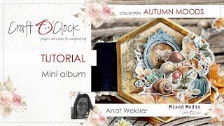 Step by step tutorial Mini Album for Craft O&#39;clock