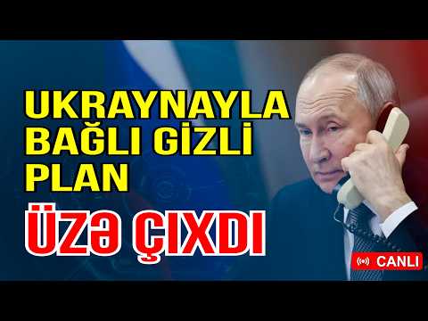 Putinin Ukraynayla bağlı planı bəlli oldu - Gizli detallar üzə çıxdı