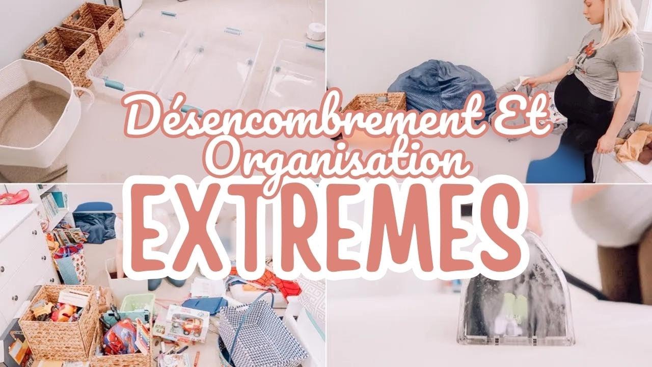 DÉSENCOMBREMENT EXTREME : MOTIVATION POUR LE GRAND MÉNAGE ET ORGANISATION RAPIDE