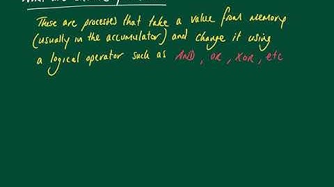 CIE 9608 3.6.2 Bitwise Operations