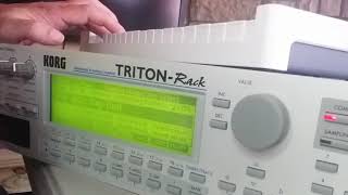 Korg Triton Sound Demo No Talking