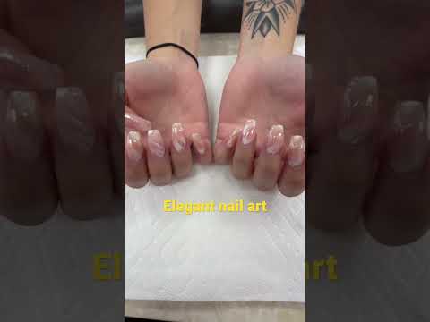 Video Elegant nail art design - youtube