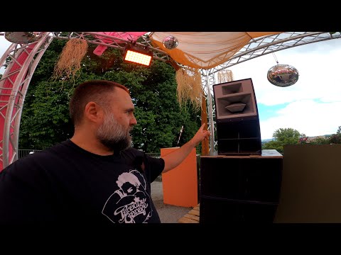 Getting the Funktion-One RES4 ready for the Groove Haven Open Air – Sound as a Mission!