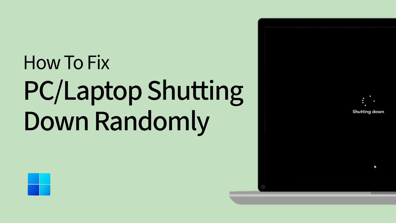 Random Down Fix Laptop and PC Shutting Down Randomly or Turning Off by Itself ...