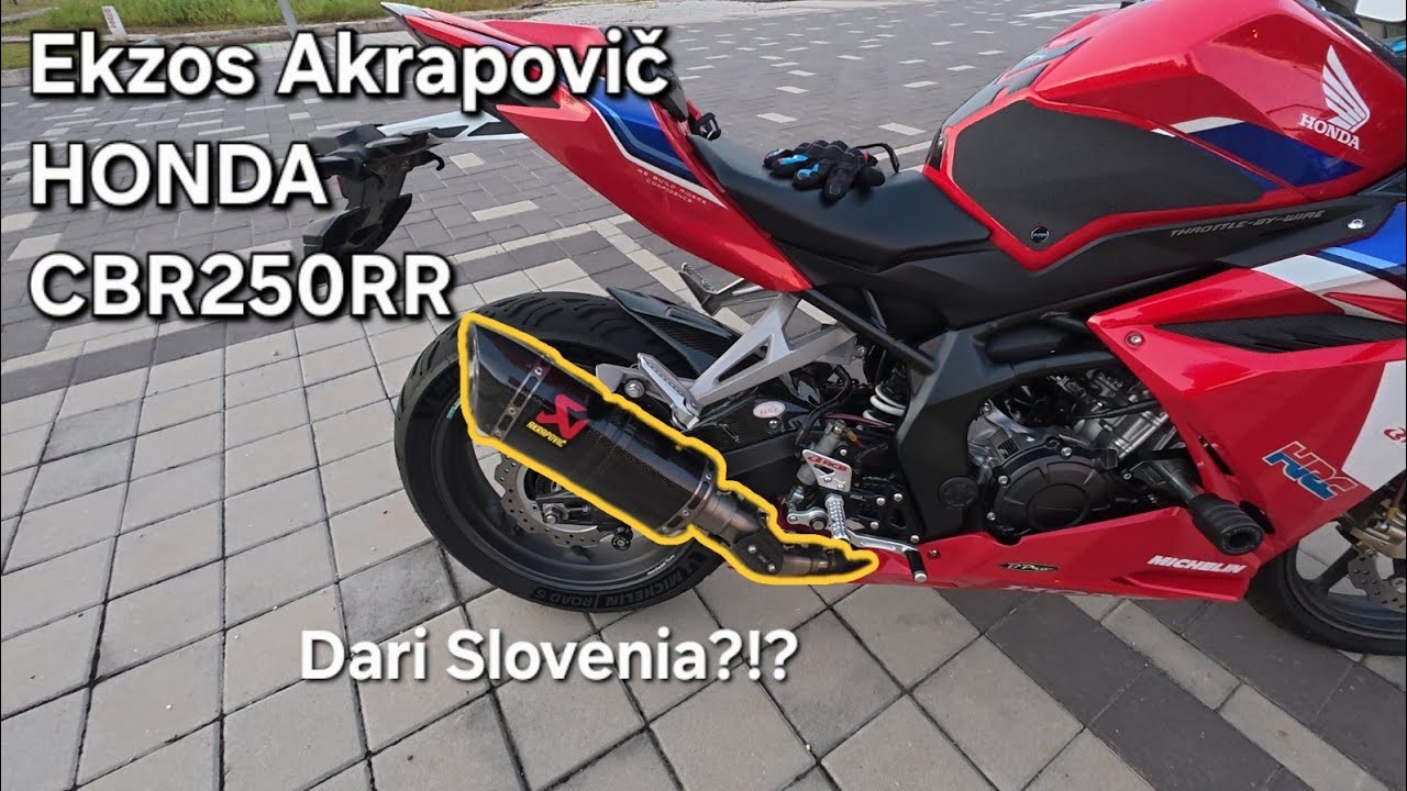 Ekzos Akrapovic Honda CBR250RR