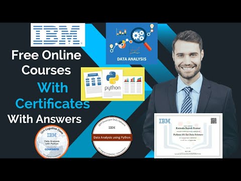 Data Analysis with Python course with answers|IBM cognitive free ...