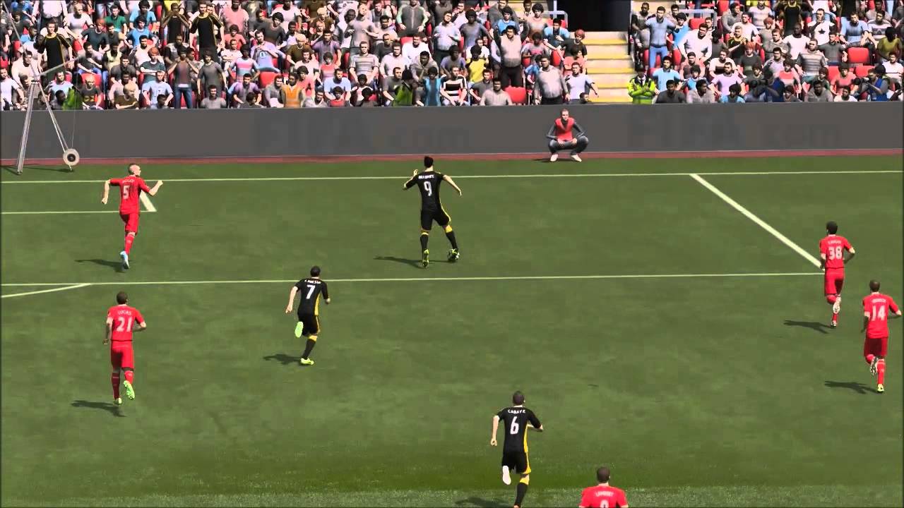 FIFA 15 | MESSI CRAZY NO LOOK VOLLEY BACK HEEL GOAL