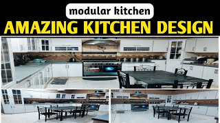 amazing kitchen design 2024/low budget aluminium Kitchen #youtube#viral #kitchen