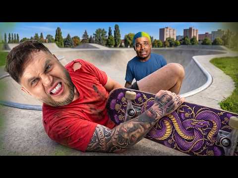 BANDURA'S FIRST TIME ON A SKATEBOARD 🛹🧠