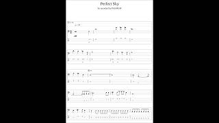 PASSPO☆ 「Perfect Sky」 ベースTAB譜