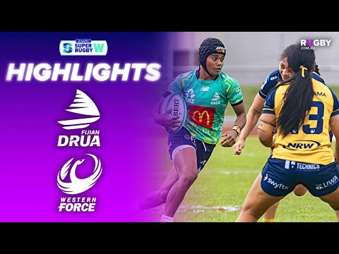 Fijian Drua v Western Force Highlights | Round 2 | Swyftx Super Rugby Women's 2026