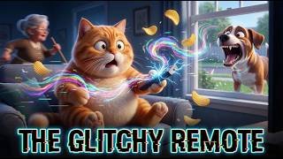 When a Cat’s Remote Controls REALITY 😂📺 | The Glitchy Remote | Funny 3D Animated Short