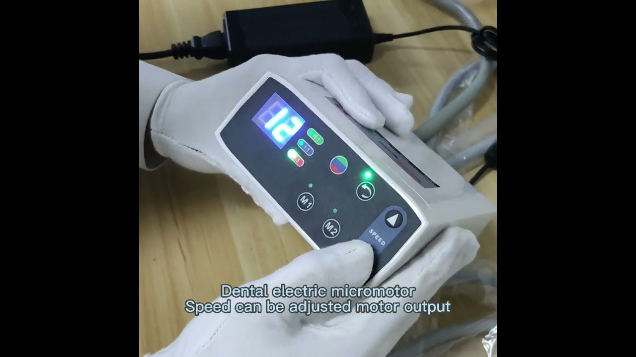 How to use Dental electric micro motor