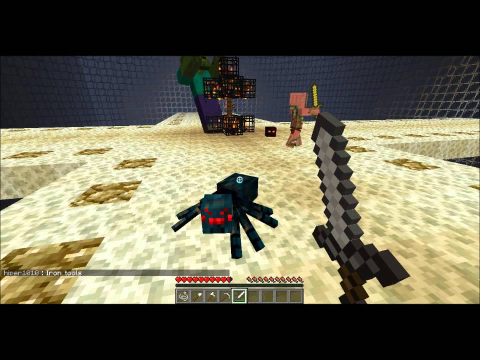 [My first video on this channel! ^.^] Jupiter_Hadleys Mob death cage (Jupcraft)