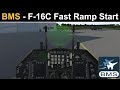 BMS - Ramp Start simplifié du F-16CM Block 50