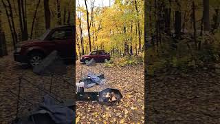 We recommend Site 206 Devils Lake State Park Northern Lights Campground