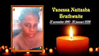 De Uitvaart van: Vanessa Nattasha Brathwaite