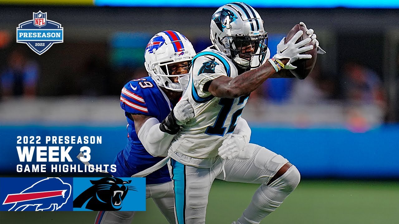 Buffalo Bills vs. Carolina Panthers Highlights