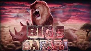 Big 5 Safari™ Video Slots by IGT - Game Play Video