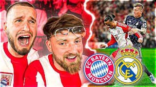 VERRÜCKTES SPIEL! WIR RASTEN AUS😱😱 FC BAYERN vs. REAL MADRID - Stadion-Vlog🔥