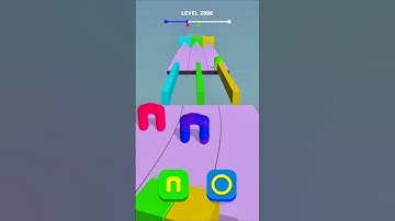 Blob Shifter 3D Level 2886 | Cubic Gaming #shorts #youtubeshorts #gaming