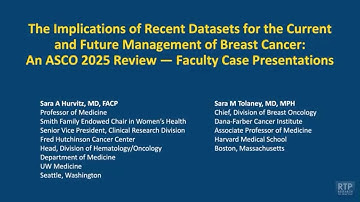 Current and Future Management of Breast Cancer — An ASCO 2025 Review (Faculty Case Presentations)