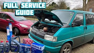 I SERVICE MY 1996 VW T4 CAMPERVAN! *FULL SERVICE* by Mk2 Mitch 6,937 views 4 months ago 15 minutes