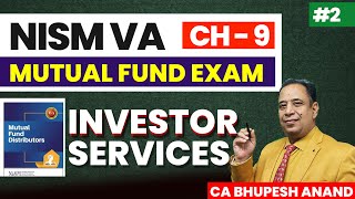 NISM VA | CH-9 INVESTOR SERVICES  [Lec-2] | Mutual Fund Distributor Exam screenshot 5