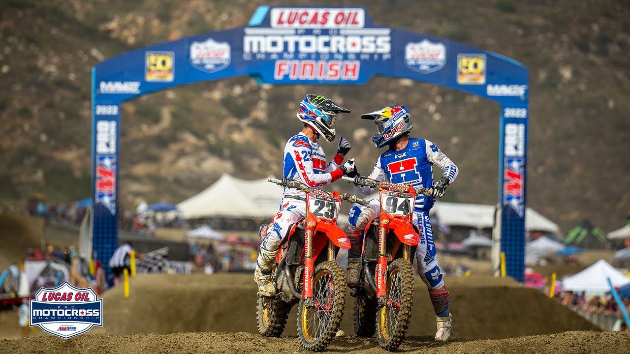 Lucas Oil Pro Motocross Championship Results Honda Fox Raceway I National 