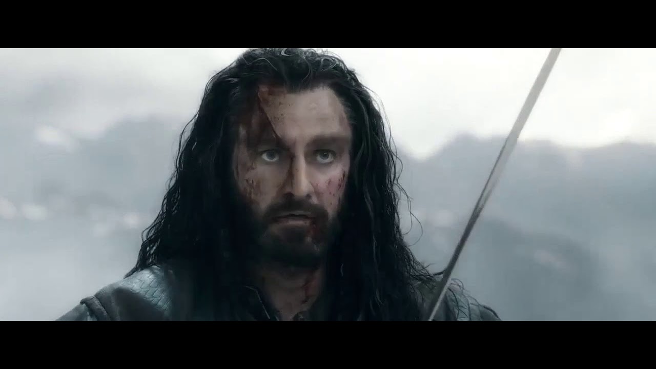 THE HOBBIT: five armies - the finale battle scene (part 3). - YouTube