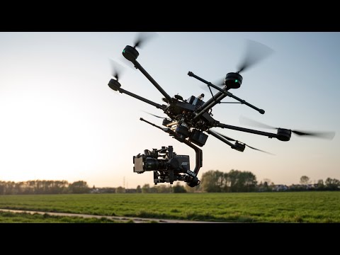 Skynamic Tech Demo: Active zoom shots with Arri Alexa Mini from a drone! (Out of Camera Footage)