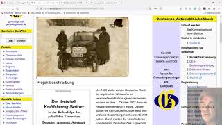 CdV NRL 2021: Verein für Computergenealogie | Autobesitzer 1909