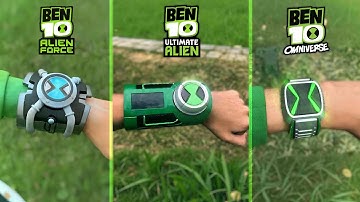 All Omnitrix Updates! (REAL LIFE)