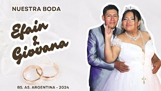 Daniel Torres  en Vivo - Efraín & Giovana - Nuestra Boda 2024 Wealth