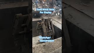 High-Quality Used Metal Baler For Sale Reliable And Cost-Effective