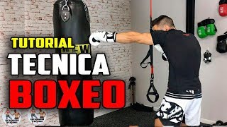 TECNICA GOLPES BASICOS BOXEO || TUTORIAL BOXEO