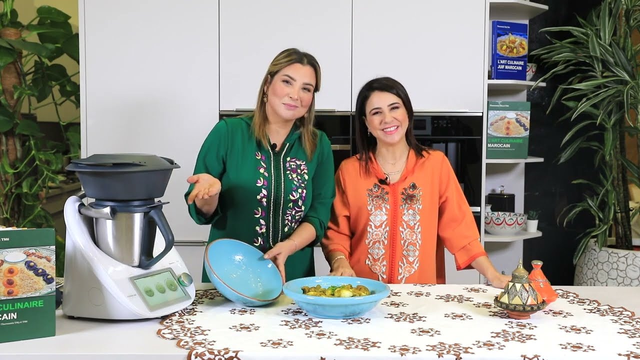 طاجين الماعز باللفت الأبيض مع سميرة البلوي و سامية أقريو