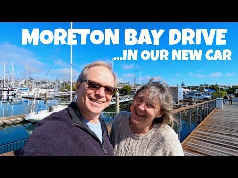 MORETON BAY DRIVE...in our new car | Brisbane, Queensland, Australia Travel Vlog 078, 2021