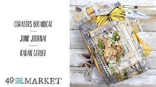 Curators Botanical Junk Journal by Karan Gerber News
