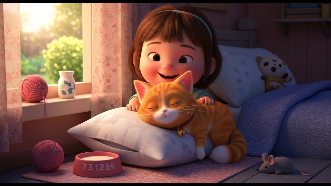 Emma Had a Tiny Cat | Cute Animal Song for Kids | Nursery Rhymes & Songs for Toddlers