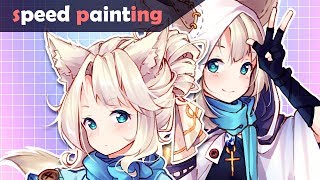 Character design Lily | Paint Tool Sai【SAI - Speedpaint】#27