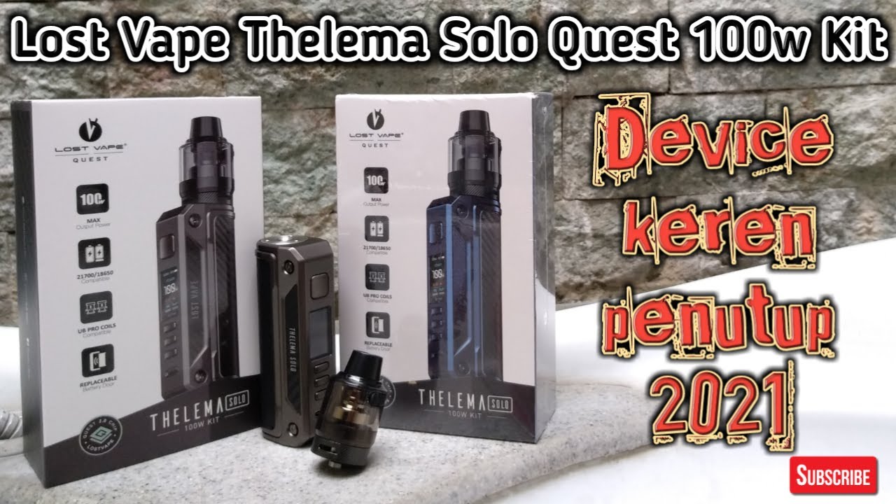 Lost Vape Thelema Solo Quest 100w Kit