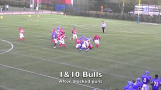 BFL Senior Season 2014 Week 4 Puurs Titans vs Brussels Bulls