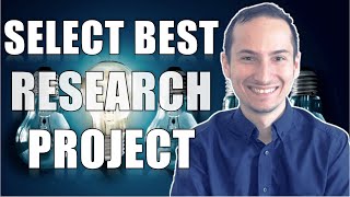 Graduate EARLY by choosing RIGHT RESEARCH PROJECT - PhD Tips with Dr. Pavel