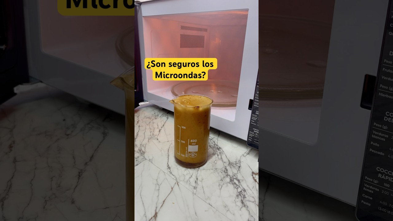 ¿Es seguro usar un Microondas? 