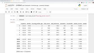 Import excel file in python Jupyter Notebook| Load excel file in Python |DSFP003 |