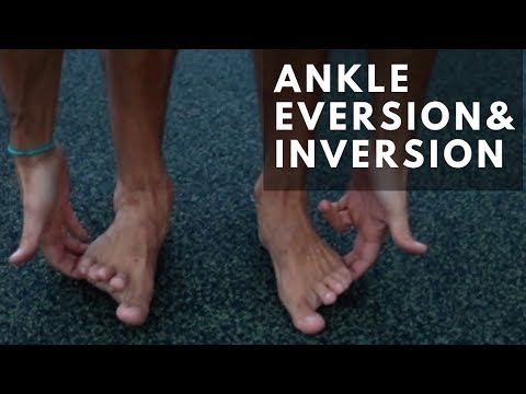 Ankle Range of Motion Exercises (Ankle Inversion and Eversion)