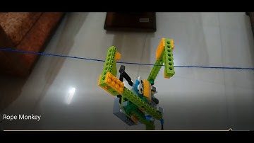 Lego Wedo 2.0 Robotic Climbing Monkey build instructions
